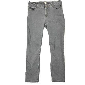 J Jill Jeans 12 Slim Leg Capsule Everyday Casual Minimal Stretch Comfort Basic